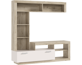 Ангара Центральная секция Кашемир, Дуб Крафт Серый