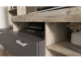 Ангара Комод 2УПК Графит/Дуб Юкон, Дуб Юкон