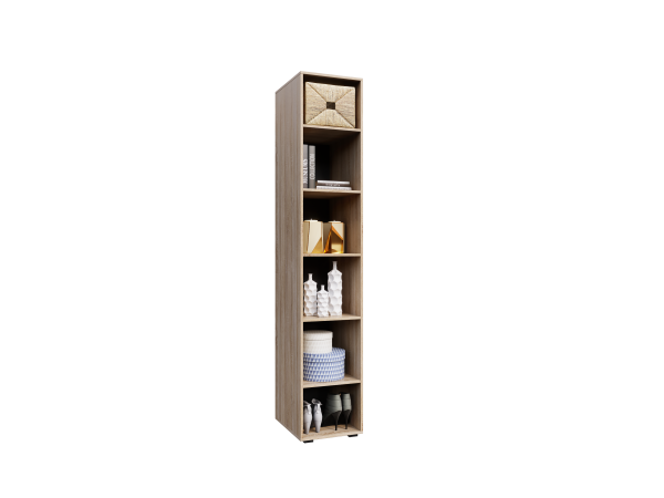 Нэнси New Пенал Бетон светлый, Сонома