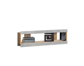 Нэнси New Полка Бетон светлый, Сонома