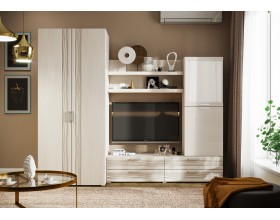 Гостиная Асти Вариант №2 Сандал светлый, Сандал светлый