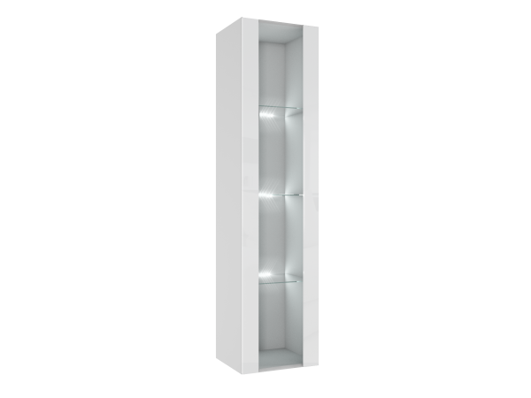 Гостиная Флорис Вариант №1 Белый Глянец, Белый