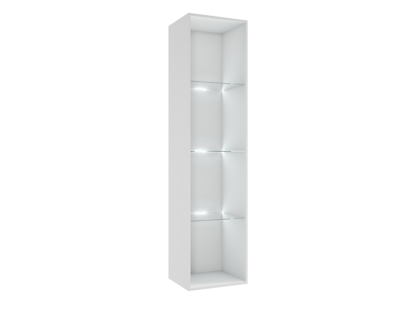 Гостиная Флорис Вариант №1 Белый Глянец, Белый