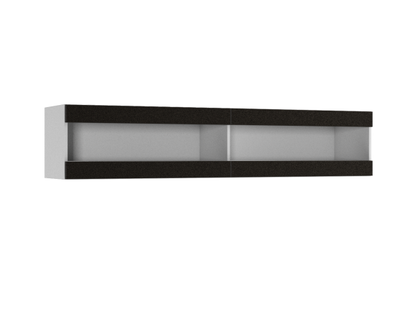 Гостиная Флорис Вариант №1 Пластер Блэк, Белый