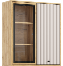Оливия Шкаф навесной рамка AGT Кашемир, Дуб Крафт