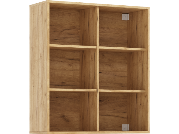 Оливия Шкаф навесной рамка AGT Олива софт, Дуб Крафт