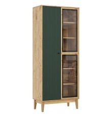 Оливия Шкаф рамка AGT Браш Мени Грин, Дуб Крафт