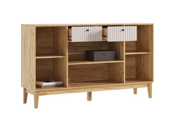 Оливия Комод рамка AGT Кашемир, Дуб Крафт