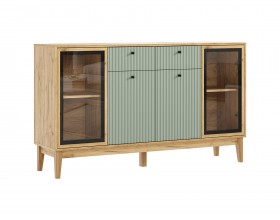 Оливия Комод рамка AGT Олива софт, Дуб Крафт