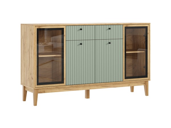 Оливия Комод рамка AGT Олива софт, Дуб Крафт