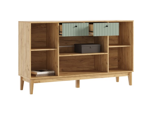 Оливия Комод рамка AGT Олива софт, Дуб Крафт