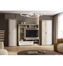Ангара Гостиная Кашемир, Дуб Крафт серый