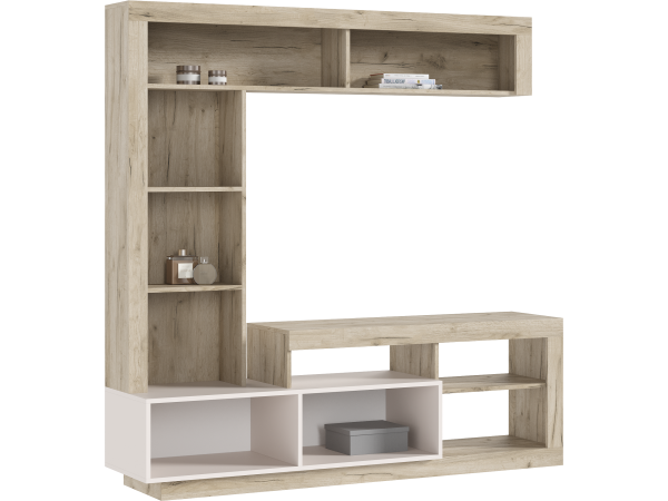 Ангара Гостиная Кашемир, Дуб Крафт серый