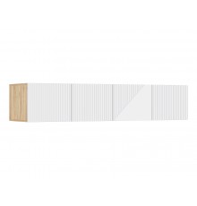 Ирис Антресоль к шкафу 1800 Браш Вайт, Дуб Крафт