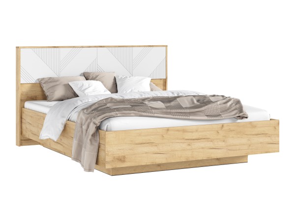 Спальня Ирис Браш Вайт, Дуб Крафт