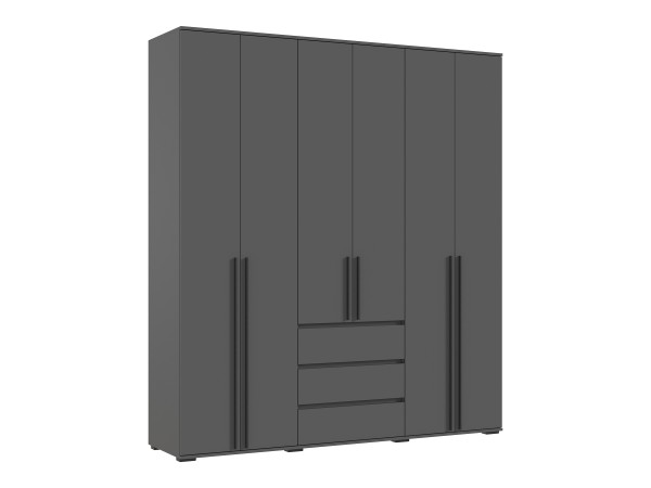 Норд Шкаф 6-створчатый Графит, Графит