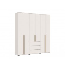 Норд Шкаф 6-створчатый золото Кашемир, Кашемир