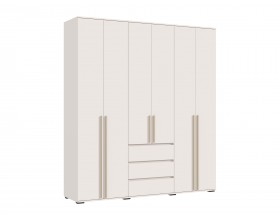 Норд Шкаф 6-створчатый золото Кашемир, Кашемир