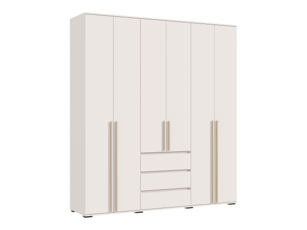 Норд Шкаф 6-створчатый золото Кашемир, Кашемир