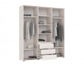 Норд Шкаф 6-створчатый золото Кашемир, Кашемир