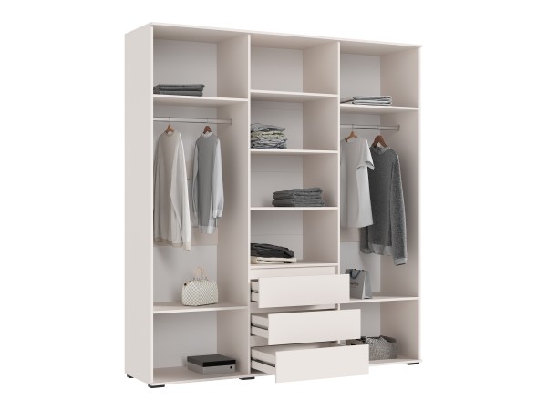 Норд Шкаф 6-створчатый золото Кашемир, Кашемир