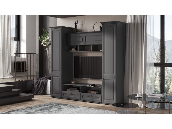 Престиж-1 Пенал Графит структурный, Графит