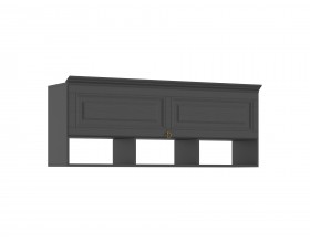 Престиж-1 Полка Графит структурный, Графит