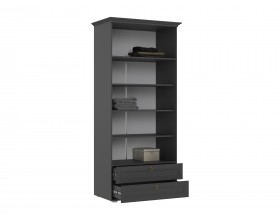 Престиж-1 Шкаф бельевой Графит структурный, Графит