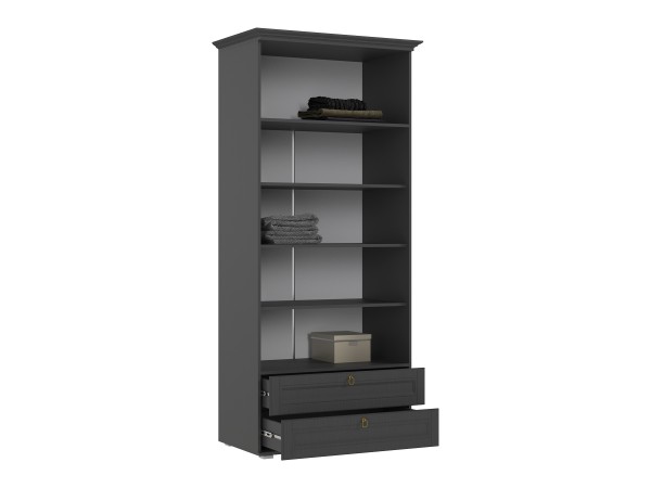 Престиж-1 Шкаф бельевой Графит структурный, Графит