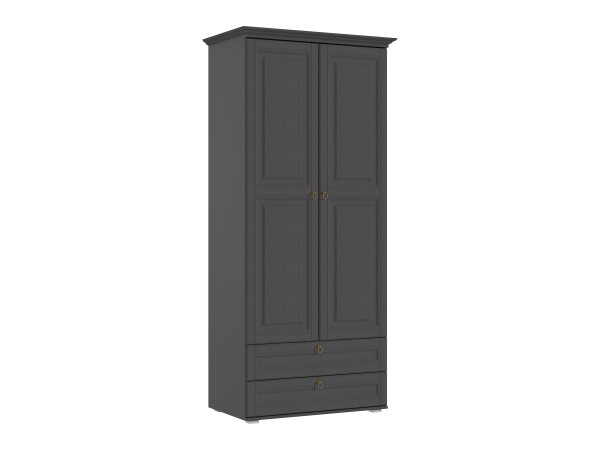 Престиж-1 Шкаф платяной Графит структурный, Графит