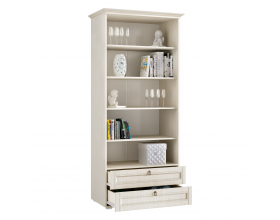 Престиж-1 Шкаф со стеклом Сандал светлый