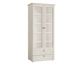 Престиж-1 Шкаф со стеклом Сандал светлый