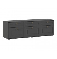 Престиж-1 Тумба ТВ 1800 Графит структурный, Графит