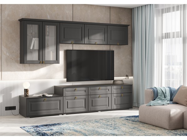 Престиж-1 Тумба 800 Графит структурный, Графит