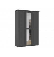 Престиж-1 Шкаф 3-створчатый Графит структурный, Графит