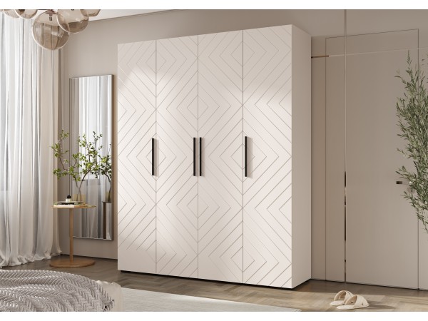 Флэш Шкаф 4-створчатый 1800 Кашемир, Кашемир