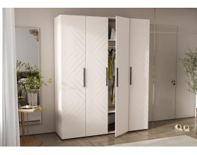 Флэш Шкаф 4-створчатый 1800 Кашемир, Кашемир