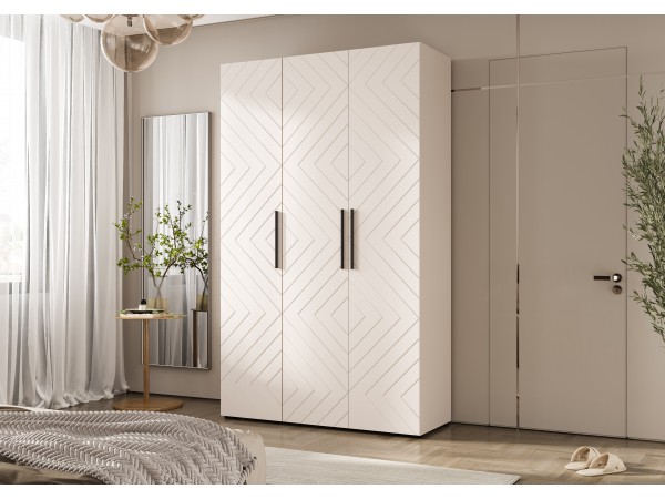 Флэш Шкаф 3-створчатый 1350 Кашемир, Кашемир