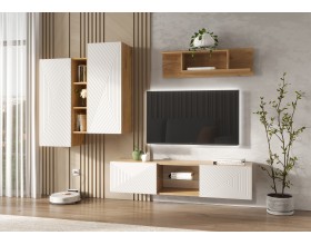 Флэш Полка навесная Дуб Крафт