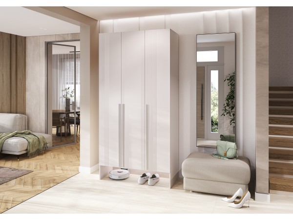 Прихожая Луна Шкаф 3-створчатый Кашемир, Кашемир