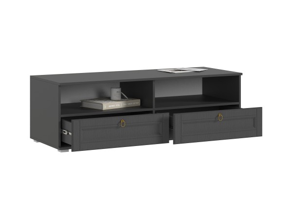 Гостиная Престиж-1 Вариант №2 Графит структурный, Графит