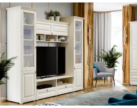 Гостиная Престиж-1 Вариант №2 Сандал светлый, Сандал светлый