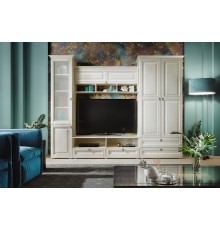 Гостиная Престиж-1 Вариант №3 Сандал светлый, Сандал светлый