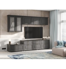 Гостиная Престиж-1 Вариант №5 Графит структурный, Графит