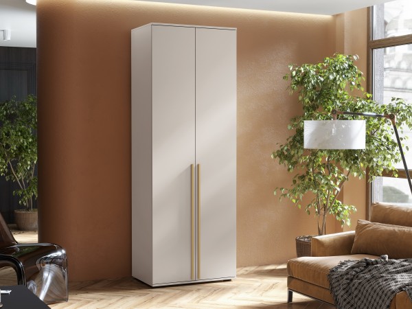 Норд Шкаф 2-створчатый 800 золото Кашемир