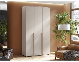 Норд Шкаф 3-створчатый 1200 золото Кашемир