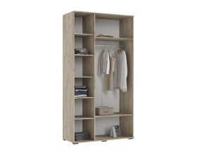 Норд Шкаф 3-створчатый 1200 Кашемир, Дуб Крафт Серый