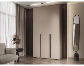 Норд Шкаф 3-створчатый 1200 Кашемир, Дуб Крафт Серый