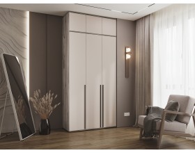 Норд Шкаф 3-створчатый 1200 Кашемир, Дуб Крафт Серый