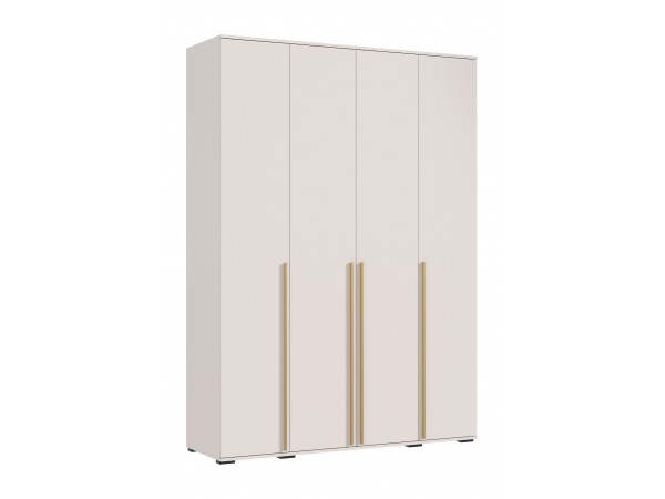 Норд Шкаф 4-створчатый 1600 золото Кашемир